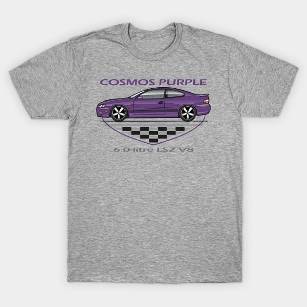 Cosmos Purple T-Shirt by JRCustoms44